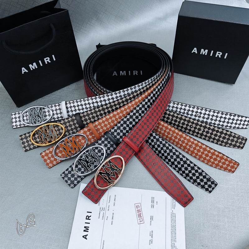 Amiri belt 38mmX90-125cm lb120